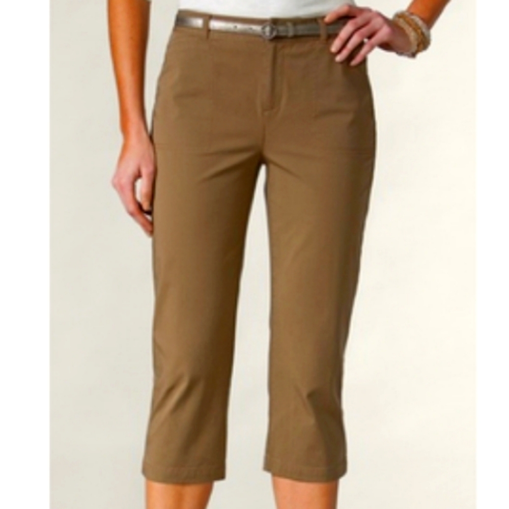 Express Design Studio Editor Capri Stretchy Pant … - image 1
